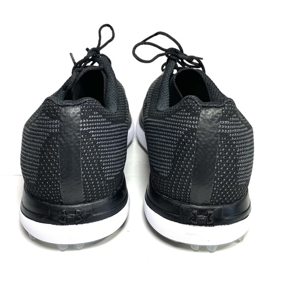 Under Armour Men\'s UA Tour Tips Knit Golf Shoes SL 3020991-001 Black Sz 8.5 New